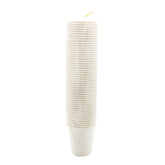 Stack of 50 disposable Paper Cup(50PCS,200ML) for beverages, ideal for parties and events.